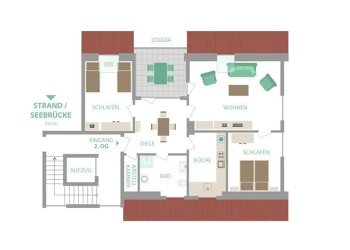 Lejlighed Strandhaeuser Lindenstrasse Grasnelke